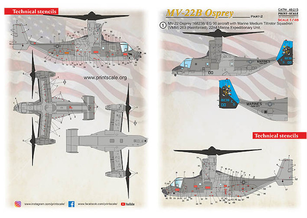 MV22B Osprey Part 2  PRS48-215