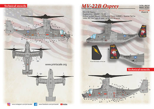 MV22B Osprey Part 3 PRS48-218