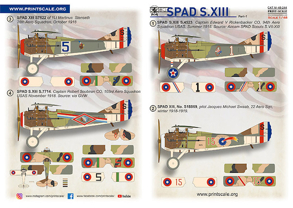 SPAD S.Xlll Part 1 PRS48-244
