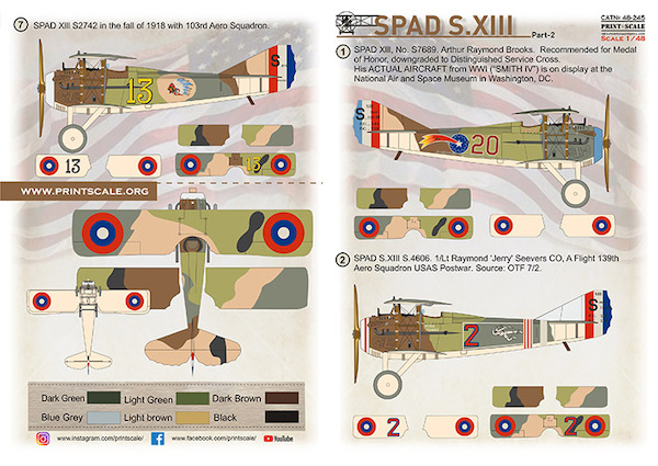 SPAD S.Xlll Part 2 PRS48-245