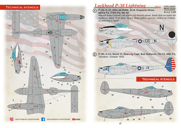 Lockheed P38 Lightning in Bare Metal Part 2 PRS48-261