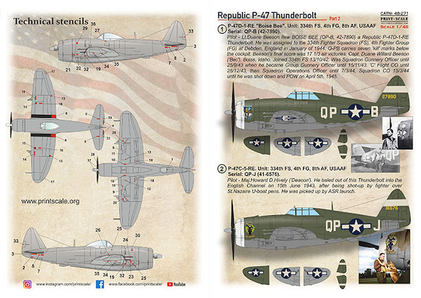 Republic P47 Thunderbolt Part 2 PRS48-271