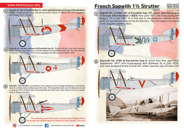 Sopwith 1½ Strutter Part 2 PRS48-276