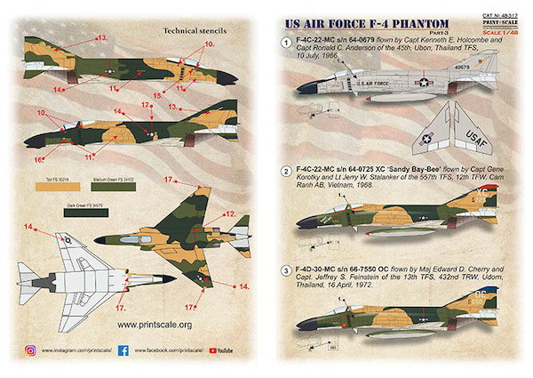 US Air Forces F-4C/D Phantom. Part 3  PRS48-317