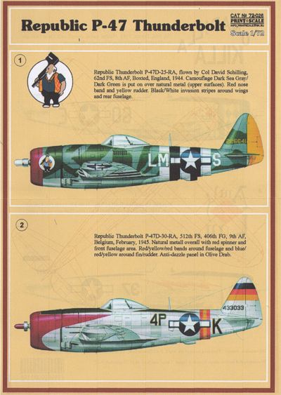 Republic P47 Thunderbolt part 1 PRS72-026