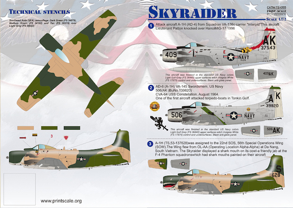 A1 Skyraider PRS72-055