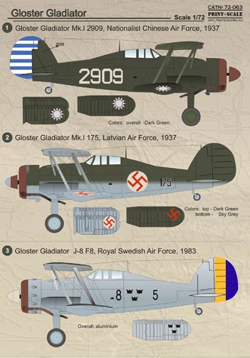 Gloster Gladiatior Part 2 PRS72-063