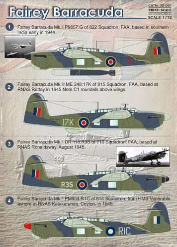 Fairey Barracuda  PRS72-091