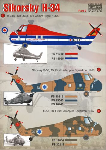 Sikorsky H-34 Part-2 PRS72-092