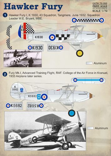 Hawker Fury PRS72-093