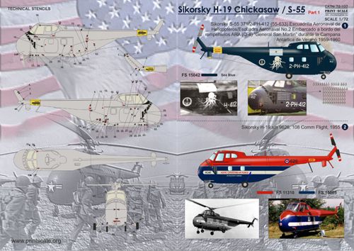 Sikorsky H19 Chickasaw / S55 Part 1 PRS72-107