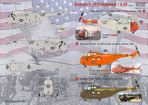 Sikorsky H19 Chickasaw / S55 Part 2 PRS72-108
