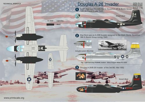 Douglas A-26 Invader PRS72-110
