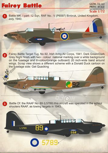 Fairey Battle PRS72-141