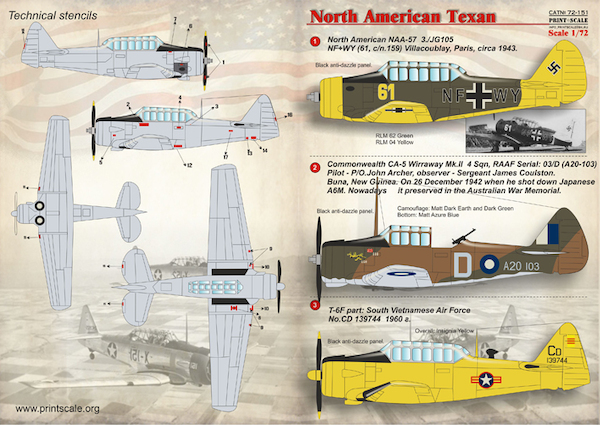 North American Texan PRS72-151