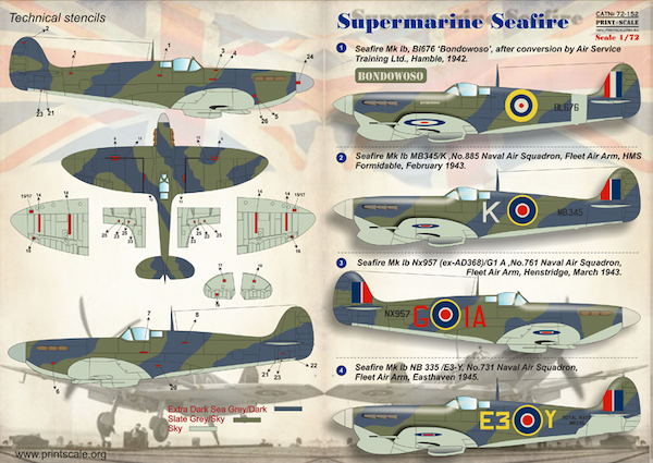 Supermarine Seafire PRS72-152