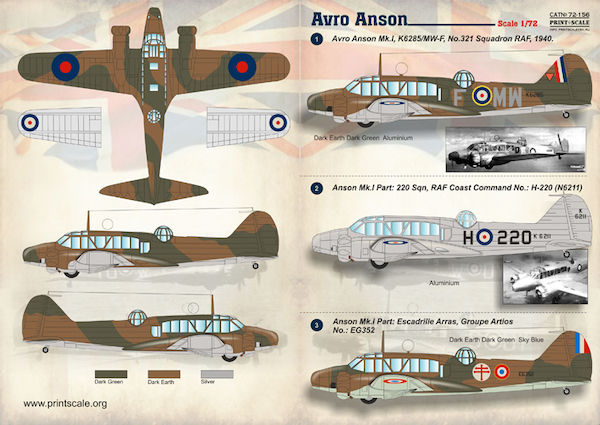 Avro Anson PRS72-156
