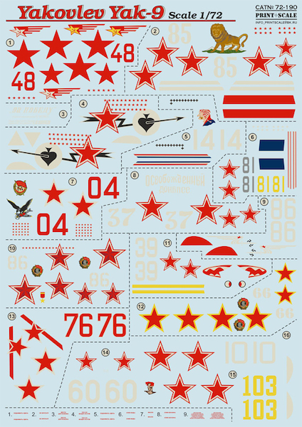 Yakovlev Yak9 Part 2 PRS72-190