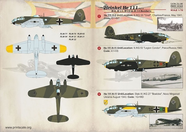 Heinkel He111 part 4 PRS72-196