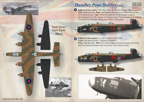 Handley page Halifax MKIII Part 3 PRS72-201
