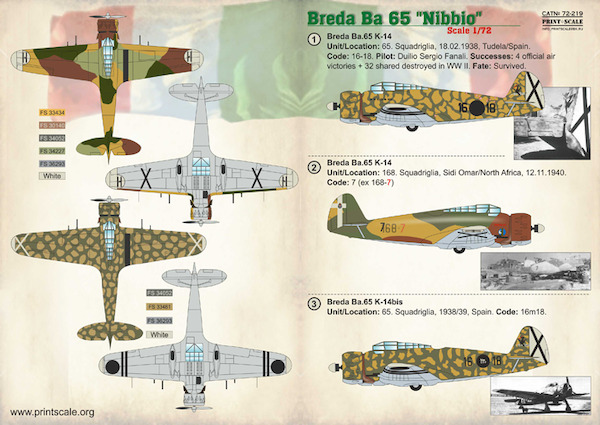 Breda Ba 65 Nibbio PRS72-219