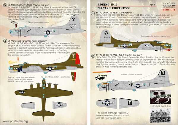 Boeing B-17G Flying Fortress Part1  PRS72-236