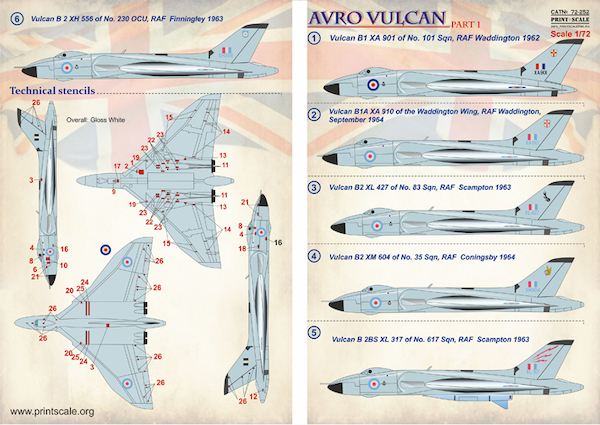 Avro Vulcan part 1  PRS72-252