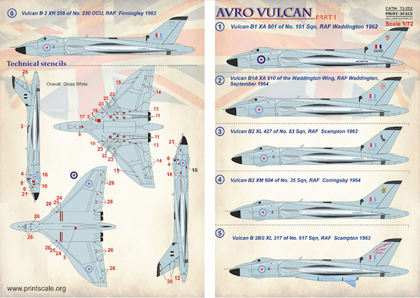 Avro Vulcan part 1 PRS72-252