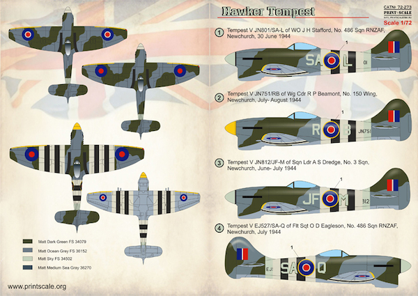 Hawker Tempest  PRS72-273