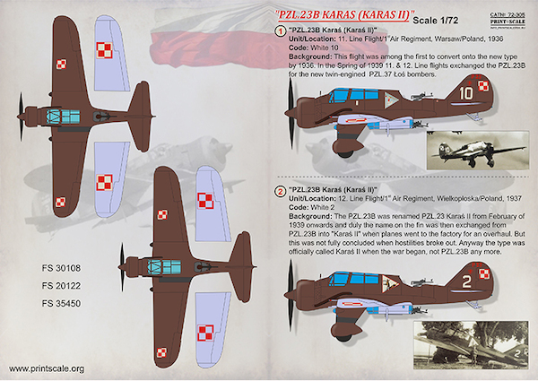 PZL23B Karas PRS72-305