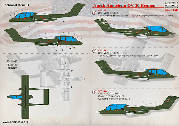 North American OV10 Bronco PRS72-317