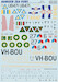 Hawker Sea Fury (Burma, Cuba, Iraq, Pakistan AF, Dutch navy, Australian Civil)  PRS72-334