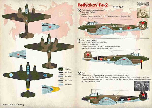 Petlyakov Pe2  PRS72-361