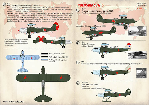 Polikarpov R5 PRS72-362