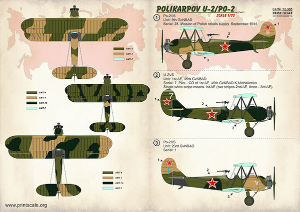 Polikarpov U2/Po2 Part 1 PRS72-365