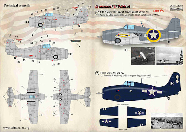 Grumman F4F Wildcat PRS72-384