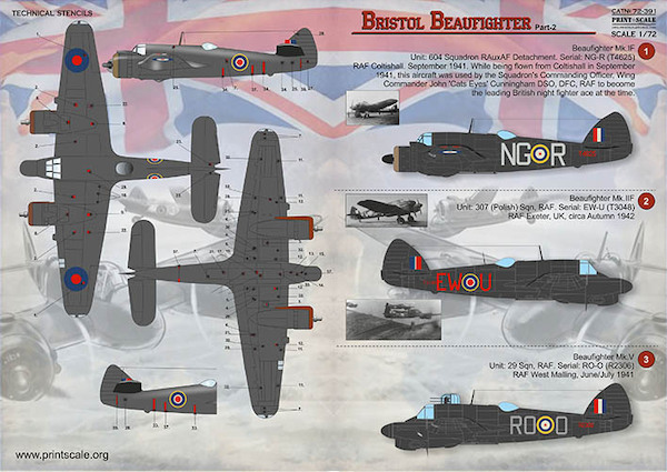 Bristol Beaufighter Part 2 PRS72-391