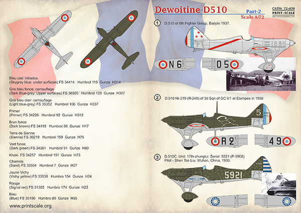 Dewoitine D.500/D.501 Part 2 PRS72-409