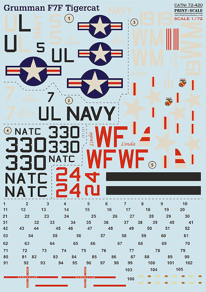 Grumman F7F Tigercat PRS72-420