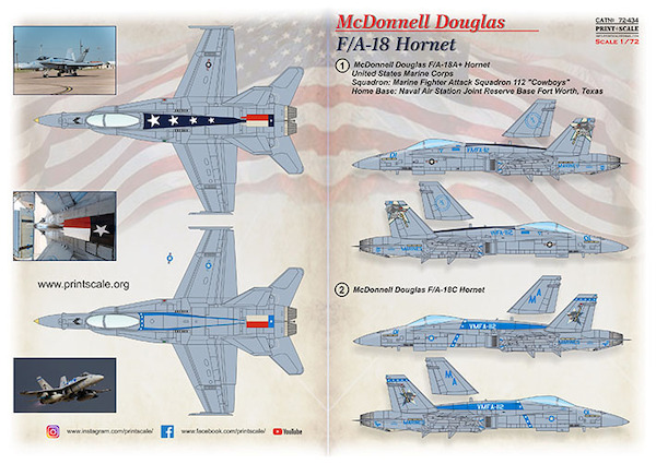 McDonnell Douglas F/A18 Hornet Part 4 PRS72-434