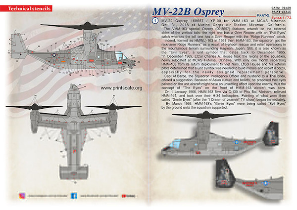 MV22B Osprey Part II PRS72-439