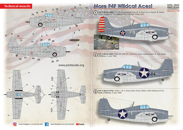 More F4F Wildcat Aces PRS72-441