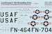 Lockheed F80 Shooting Star 'Commanding officer Mounte:: USA and Europe Part 1  PRS72-447