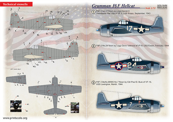 Grumman F6F Hellcat PRS72-452