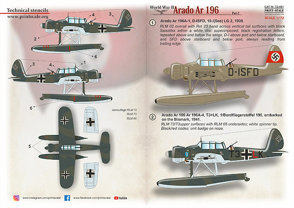 Arado AR196 Part 2 PRS72-461