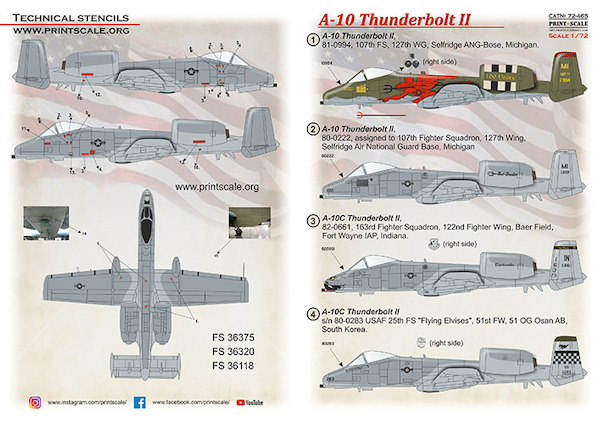A10 Thunderbolt II PRS72-465