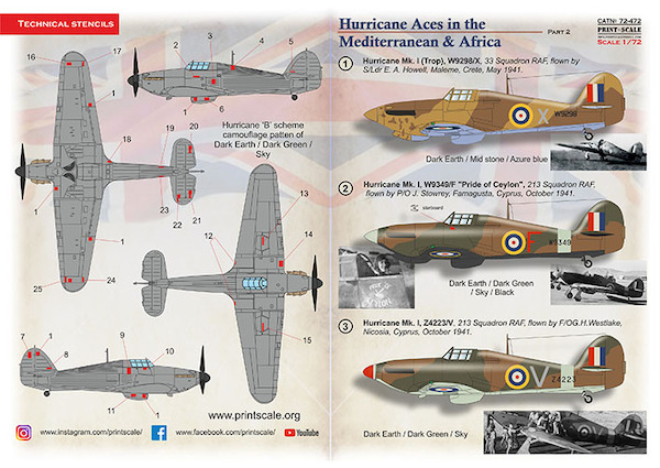 Hurricane Aces in the Mediterranean & Africa. Part 2 PRS72-472
