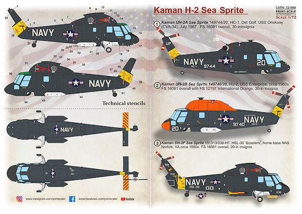 Kaman H2 SeaSprite  PRS72-488