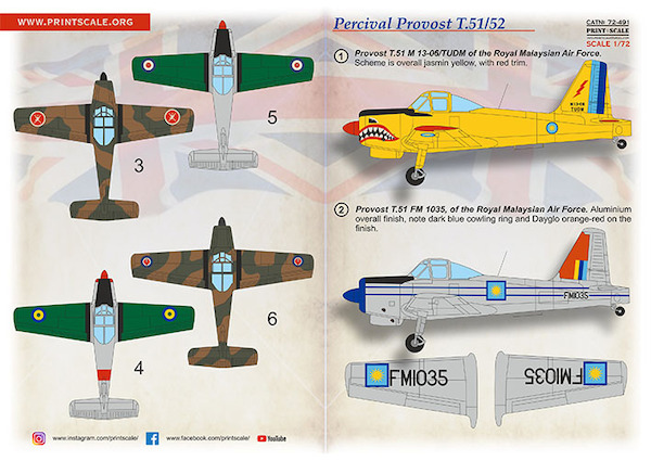 Percival Provost T.51/52 PRS72-491