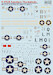 Republic P47C/D Razorback Thunderbolts of 61/62 Fighter Squadron/ 56 Fighter Groups Robert S. Johnson PRS72-505